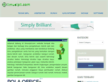 Tablet Screenshot of ilmusipil.com